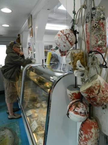 Residents and visitors to Ocracoke have access to readily-available fresh-caught seafood, thanks to the commercial fishermen that supply the catches to Ocracoke Fish House. The retail market is open Thursday - Saturday, from 11:30 a.m. to 5 p.m. 